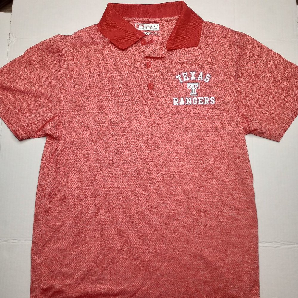 Men's  M Texas Rangers Polo red